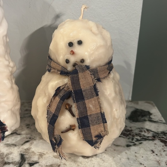 Snowman Candles - Picture 4 of 6